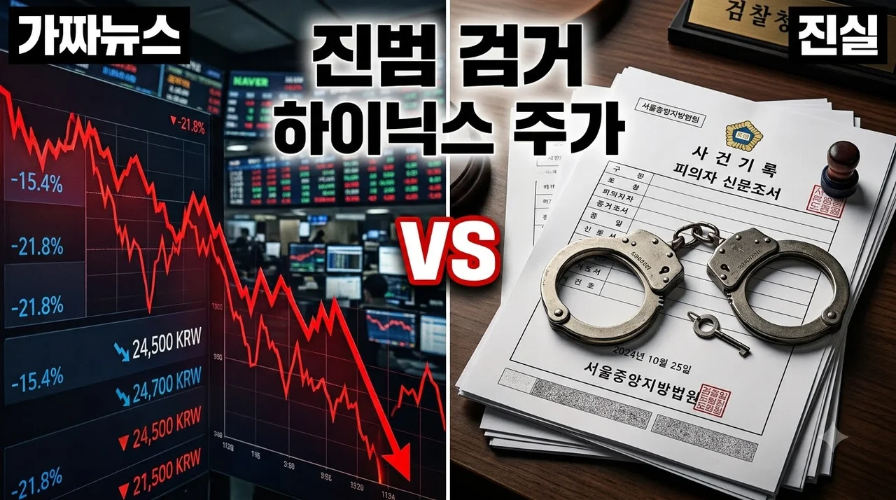 SK하이닉스 흔든 진범 검거, 주가 폭락 배후와 투자자 대응 전략