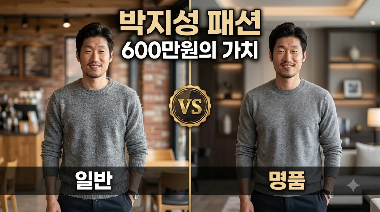 박지성 유퀴즈 패션: 600만원대 니트 브랜드와 올드머니룩 분석