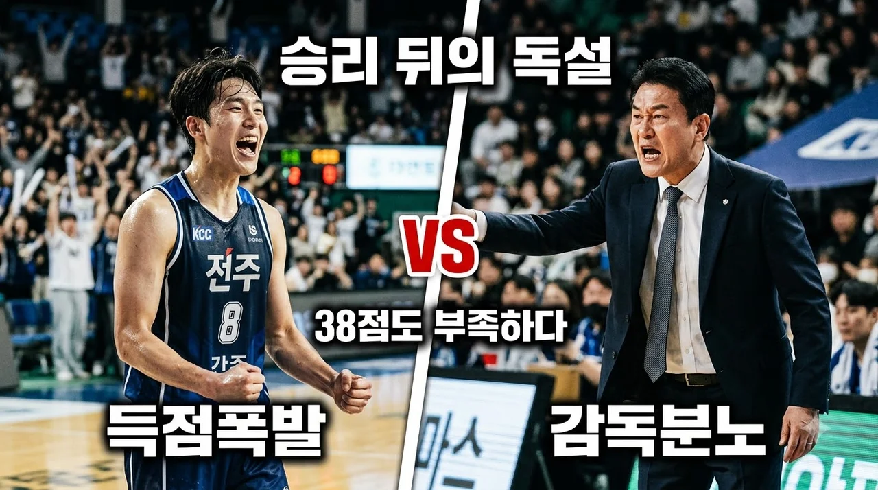 문수인 38점 승리에도 서장훈 분노한 진짜 이유와 경기 분석