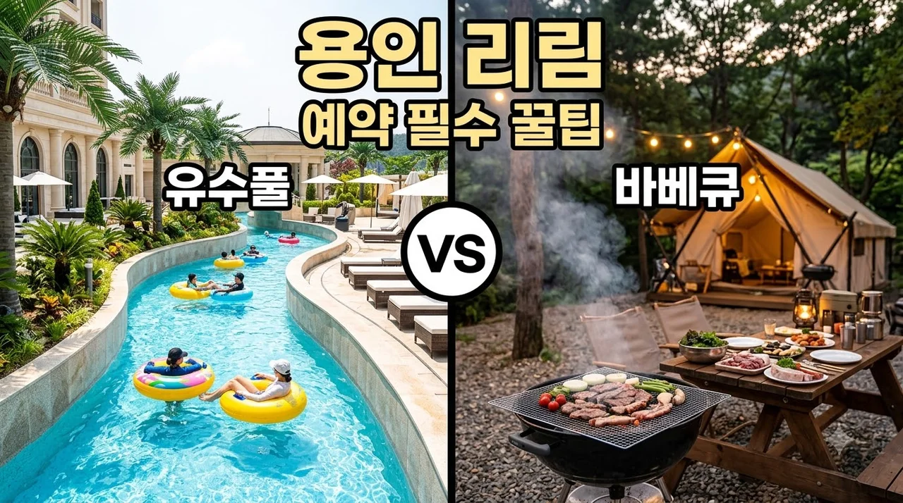 용인 리림 예약 전 필수 체크리스트! 유수풀 바베큐 명당 꿀팁