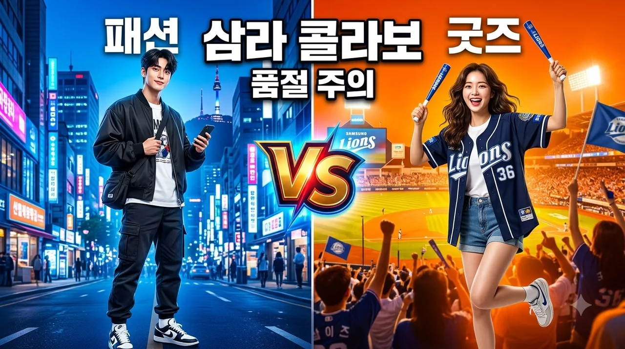 에잇세컨즈 삼성라이온즈 콜라보 완벽 정리: 가격 및 구매처 꿀팁
