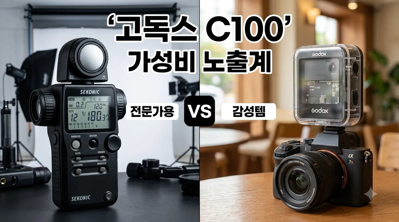 고독스 C100 투명 노출계 후기: 29달러로 완성하는 필카 감성