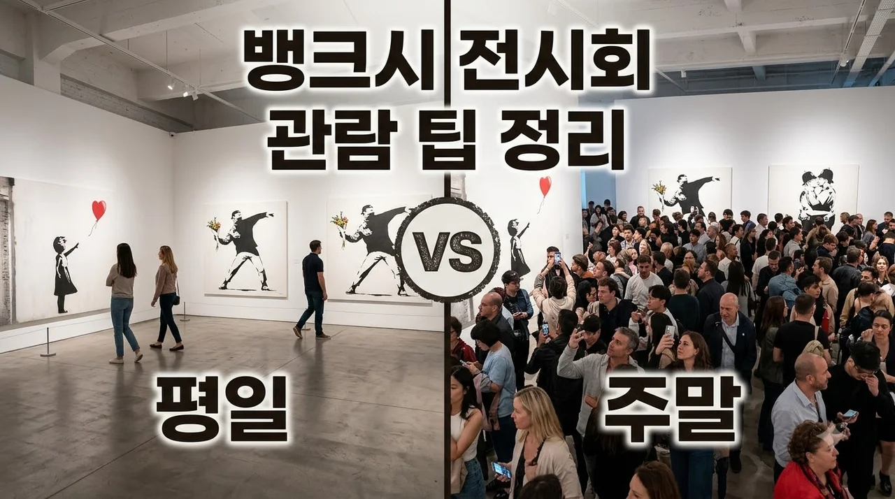 뱅크시 특별전 관람 팁: 더현대 서울 예매 및 웨이팅 완벽 정리