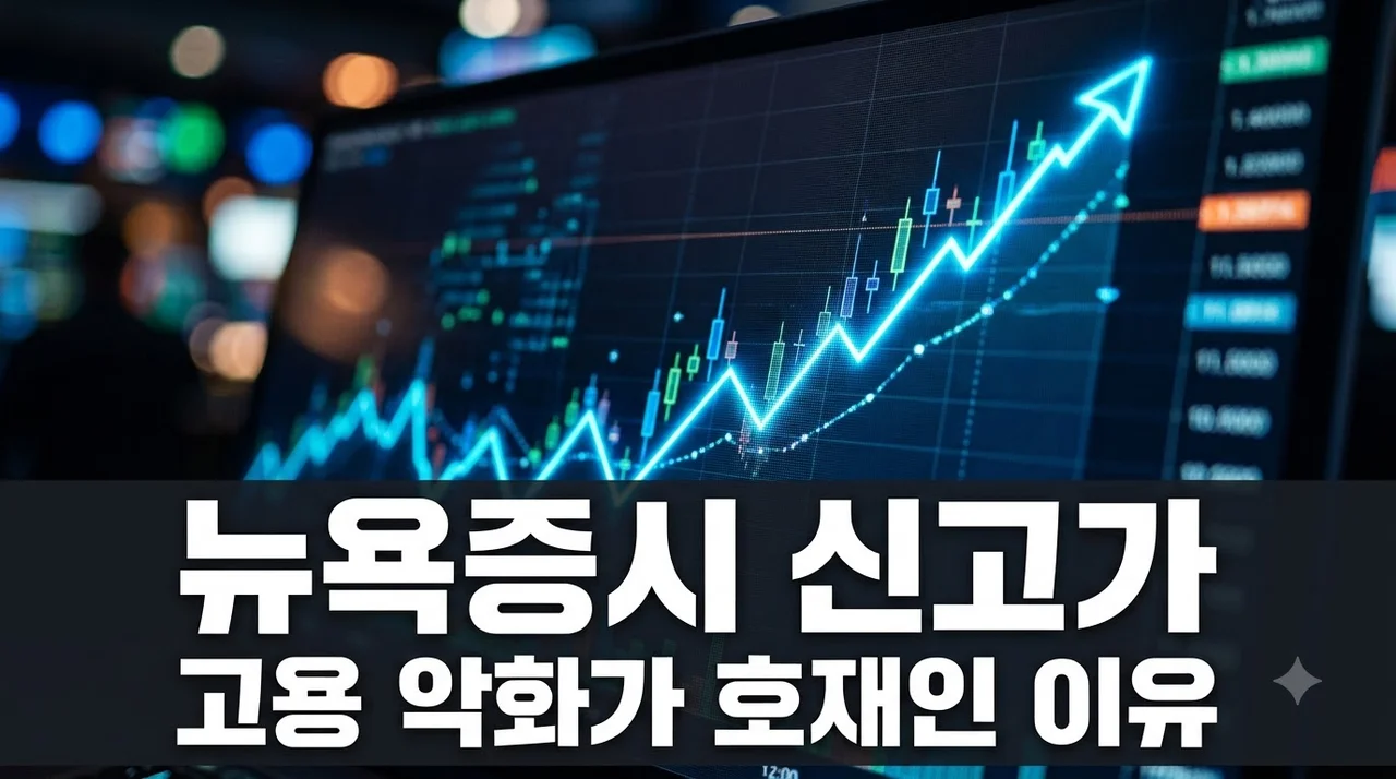 뉴욕증시 S&P 500 사상 최고치 돌파! 고용 악화가 호재인 진짜 이유