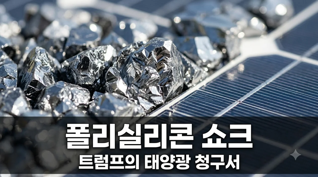 폴리실리콘 가격 4배 폭등? 트럼프 태양광 관세로 본 한화 OCI 생존 전략