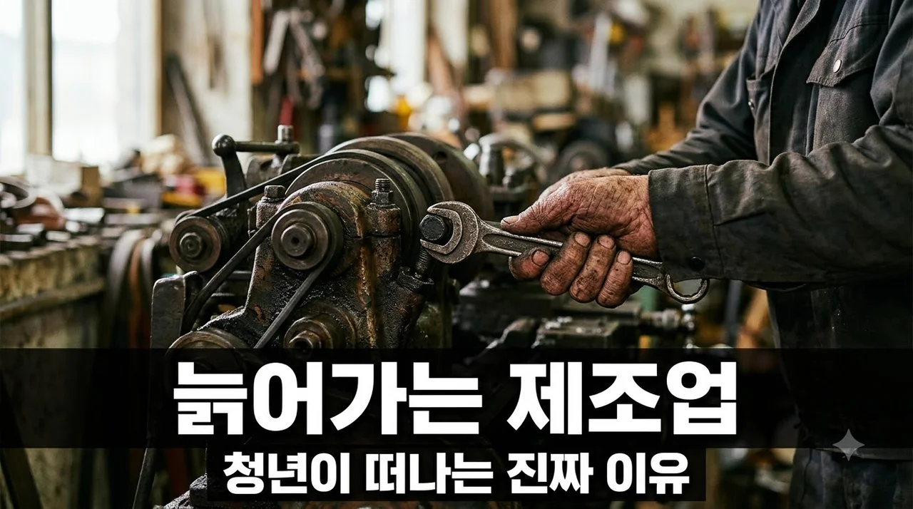 제조업 청년 고용 한파… 현장에서 직접 보고 뼈저리게 느낀 '청년 실종'의 진짜 이유