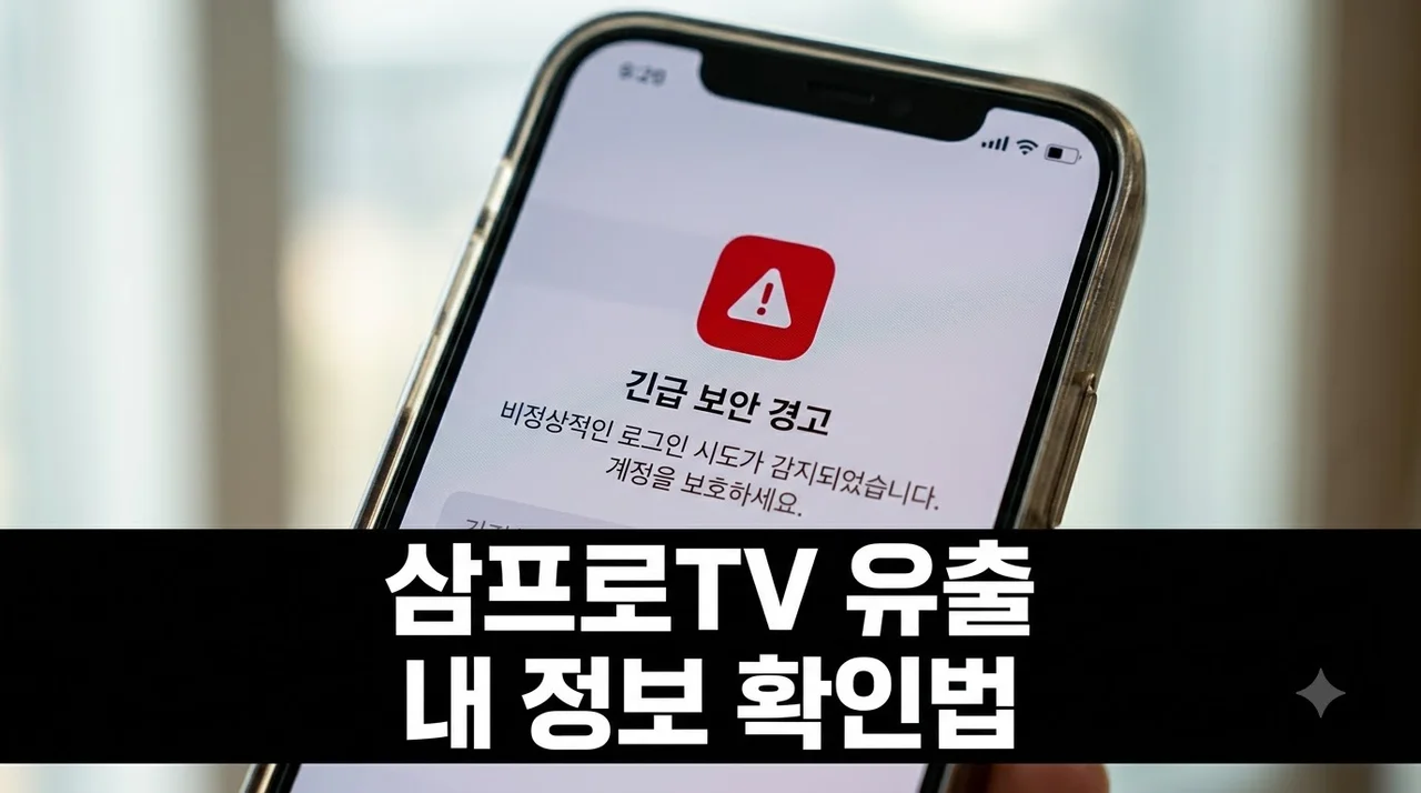 삼프로TV 개인정보 유출 확인 방법과 대응 후기, 계좌 정보까지 털렸을까?