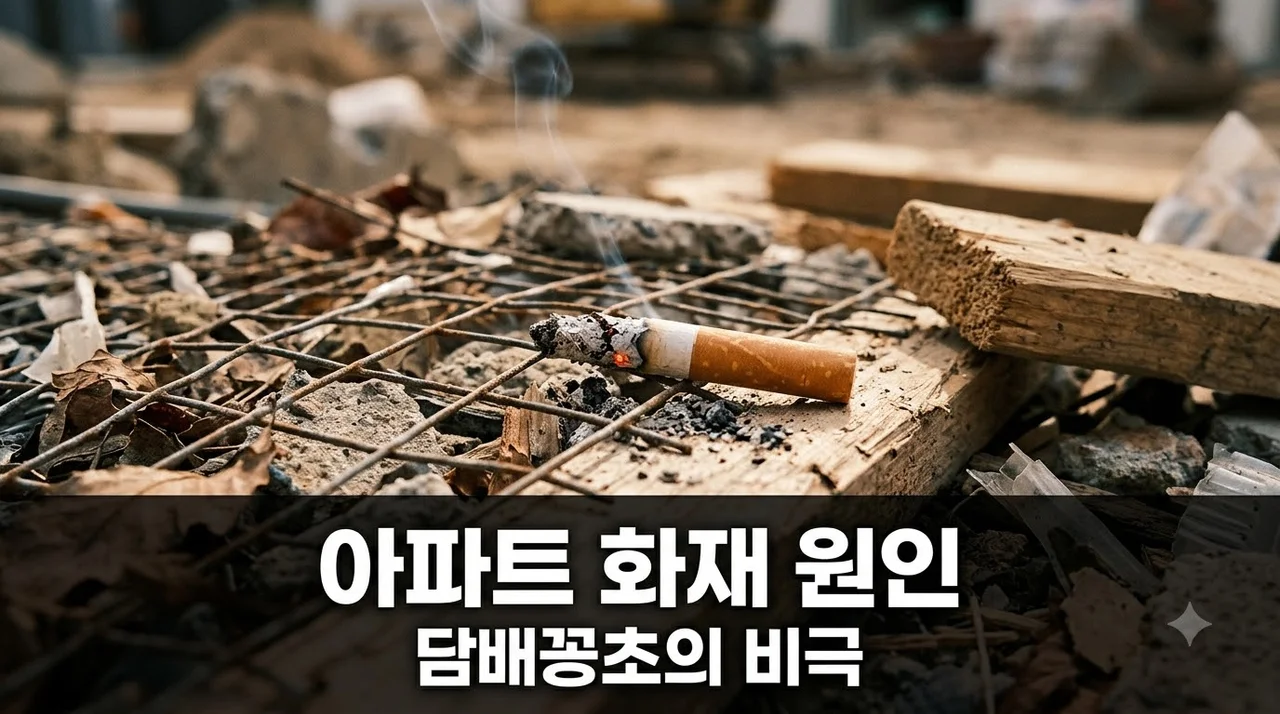 168명 참변 아파트 화재 원인, 담배꽁초 하나가 바꾼 비극의 현장