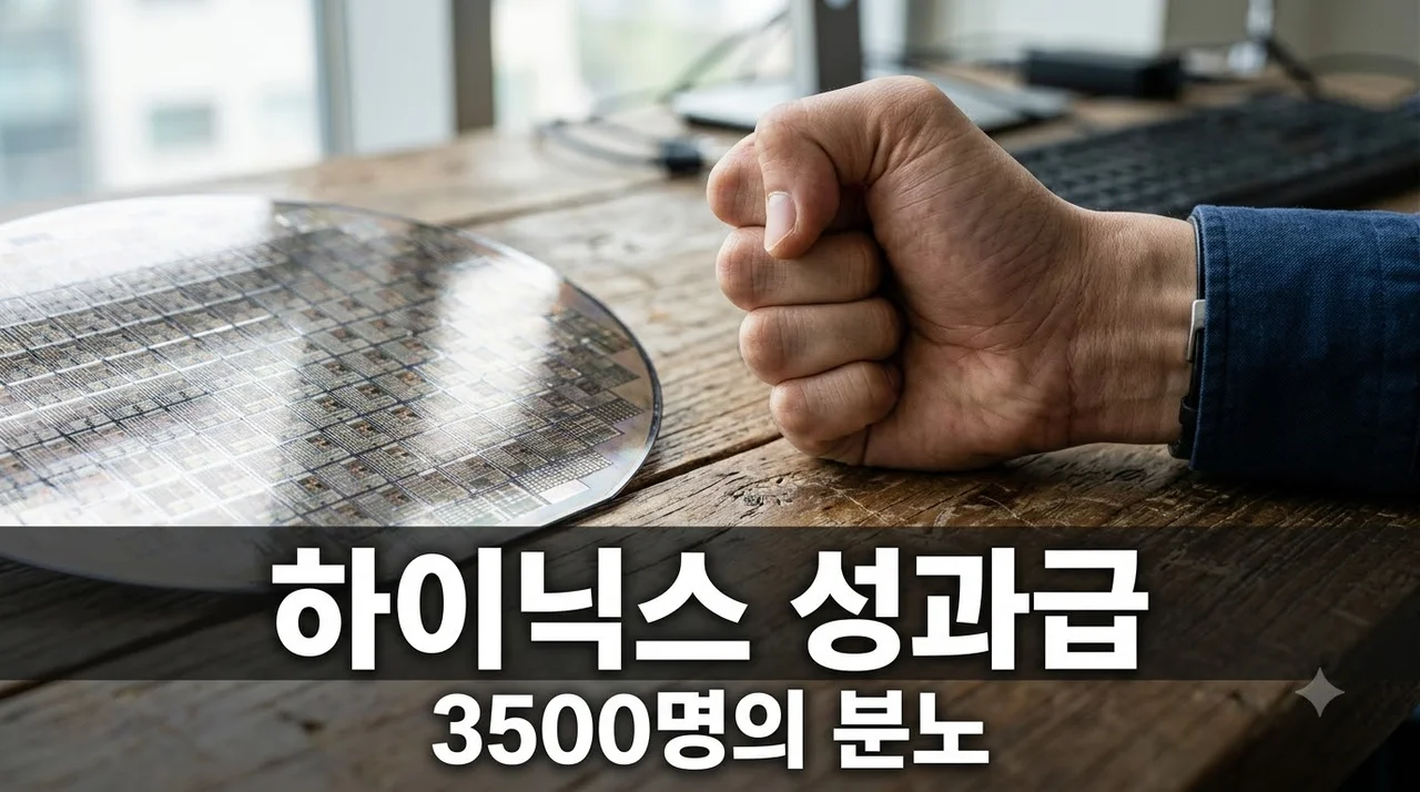 SK하이닉스 성과급 논란, 직원 3500명이 뿔난 진짜 이유와 통합노조의 미래