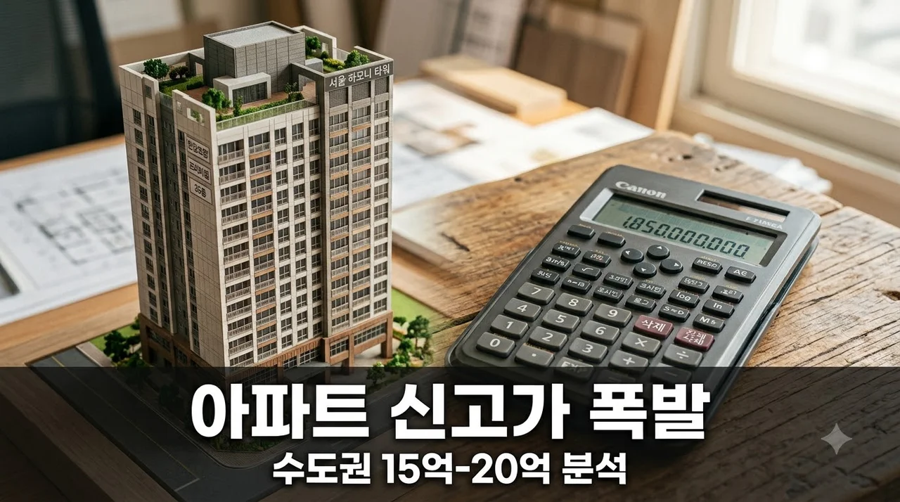 [리얼분석] 수도권 아파트 신고가 비중 54% 돌파, 15억~20억 구간이 뜨거운 이유
