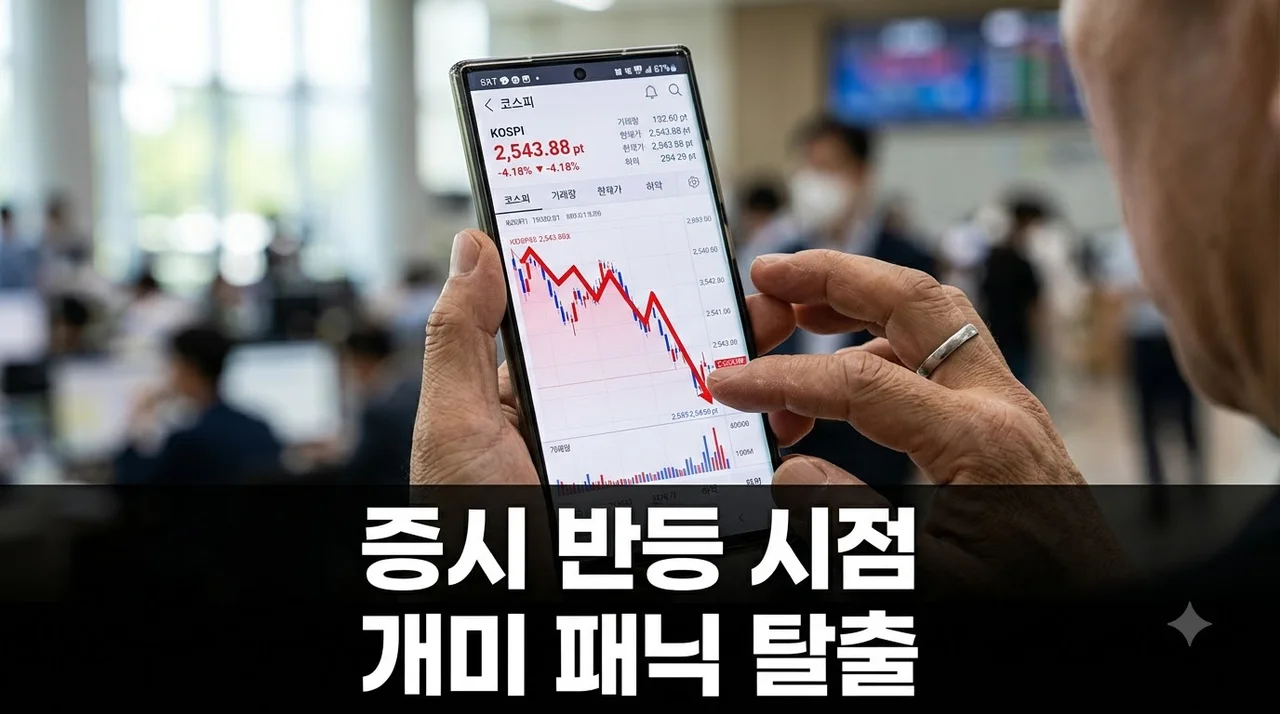 [리얼후기/비교] 국내 증시 반등 시점은 언제? 삼성전자 SK하이닉스 개미 패닉 탈출 전략