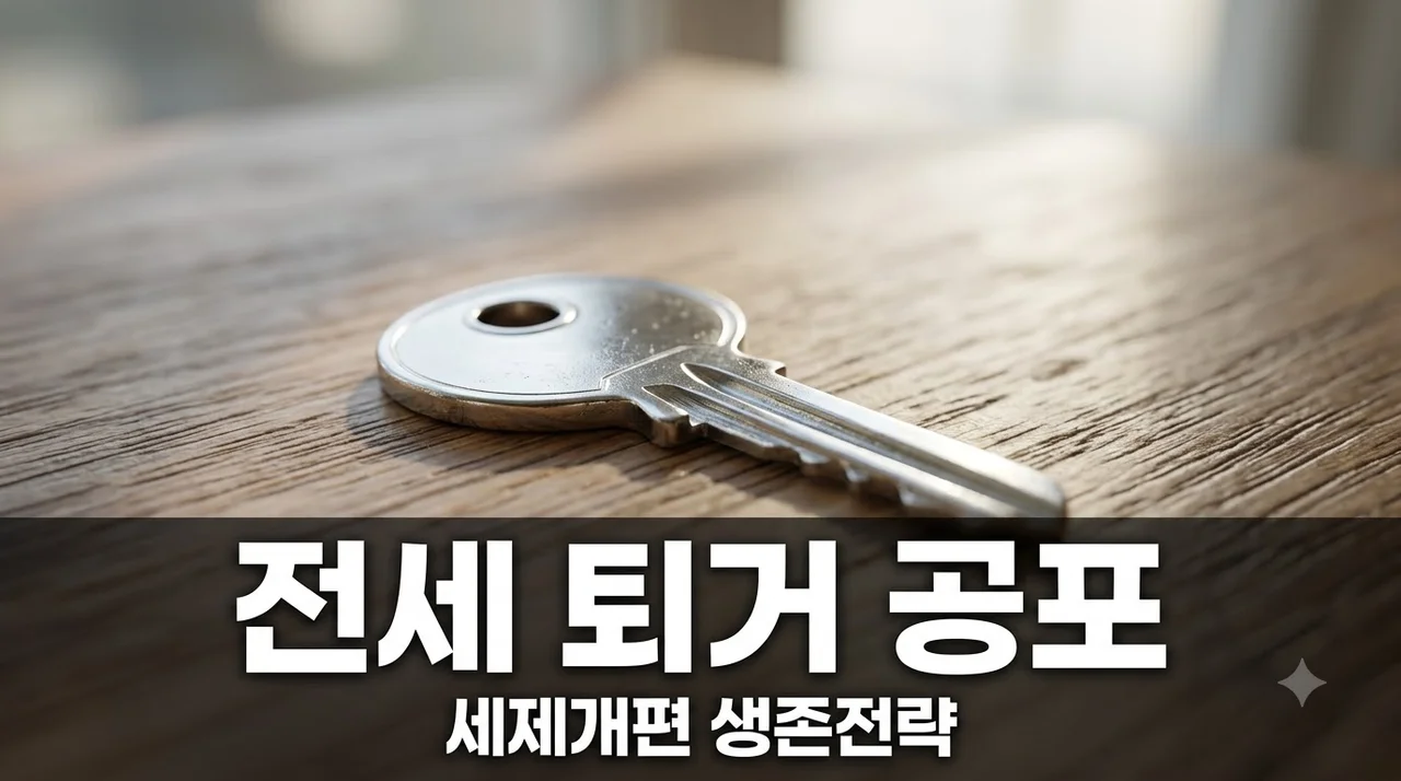 전세 퇴거 공포 대응 전략: 2026 부동산 세제개편 실거주 요건 총정리