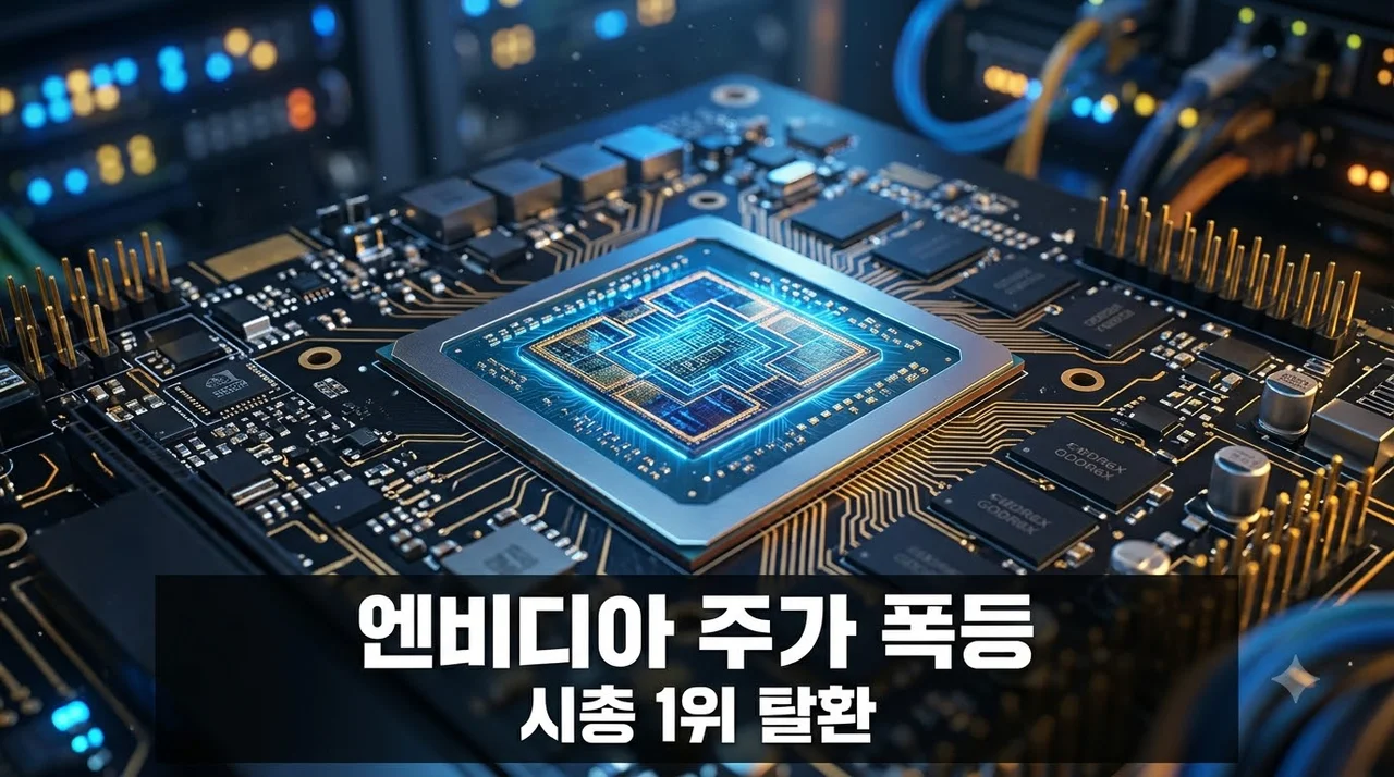 엔비디아 주가 폭등 이유와 시가총액 1위 탈환 분석 및 향후 전망