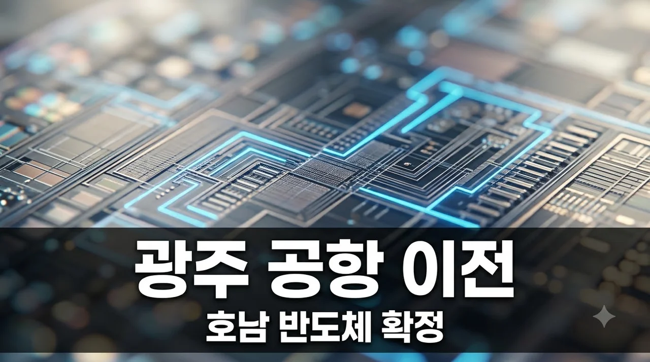 광주 군 공항 이전 2028년 확정! 호남 반도체 클러스터 추진 일정과 경제 효과