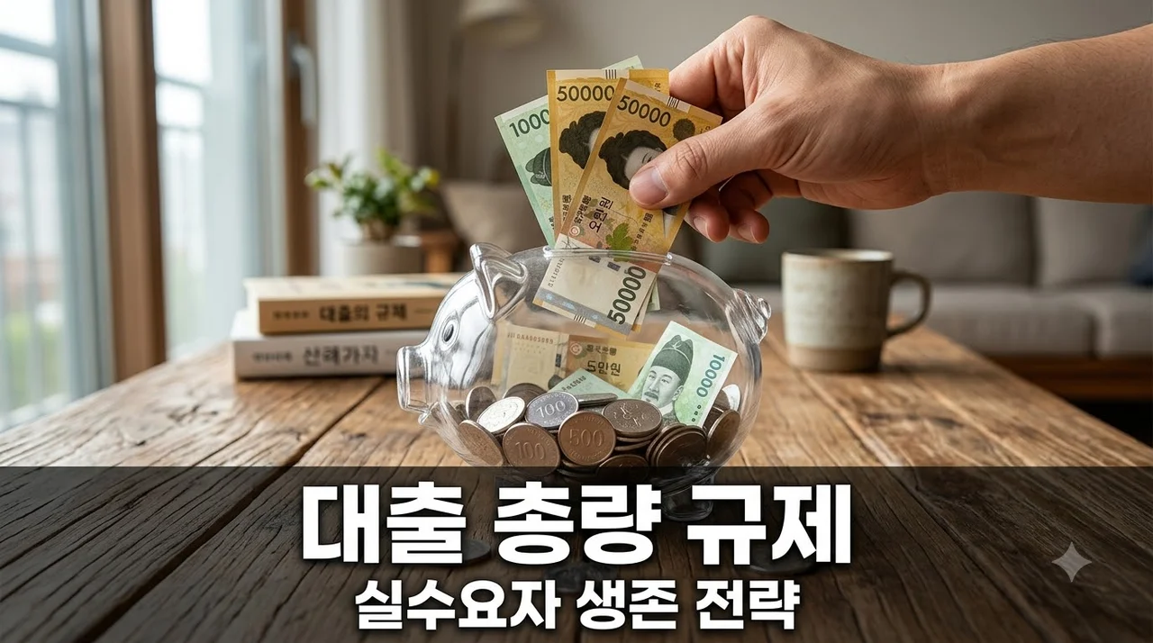 [가계대출 점검] 대출 총량 규제 속 실수요자 생존법과 2026년 집값 전망