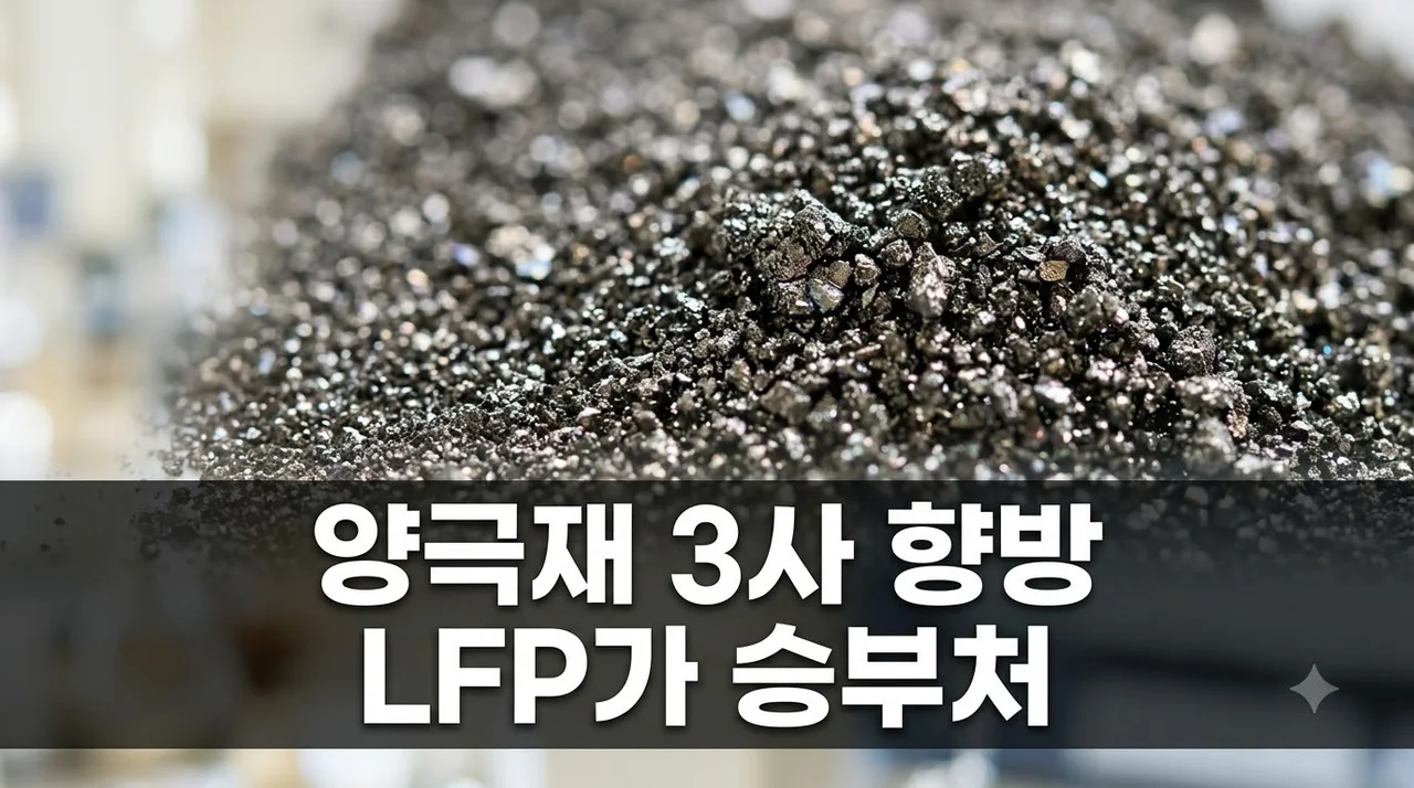 [리얼분석] 양극재 3사 흑자에도 엇갈린 미소, 하반기 LFP가 수익 80% 가른다