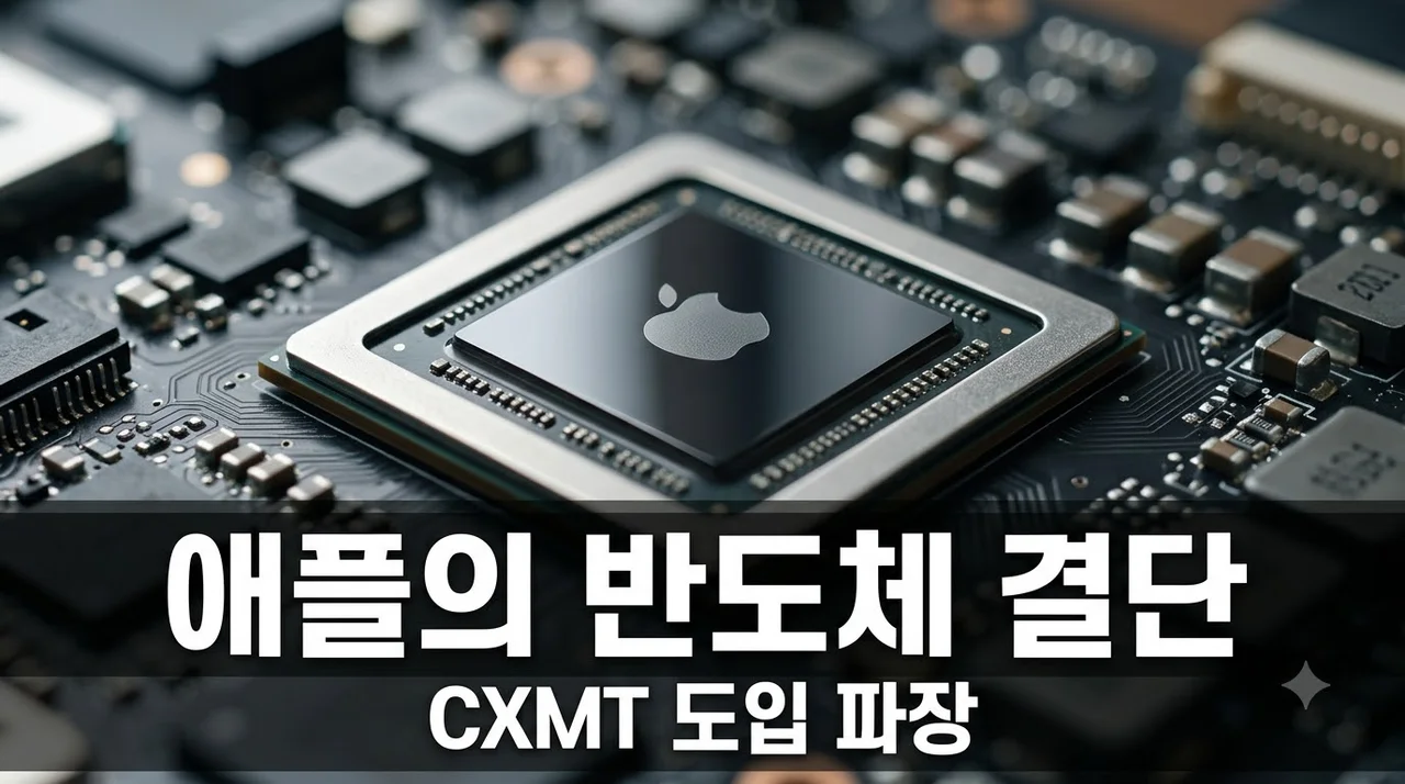 애플 CXMT 칩 도입 강행, 미 의회 경고에도 굽히지 않는 속사정