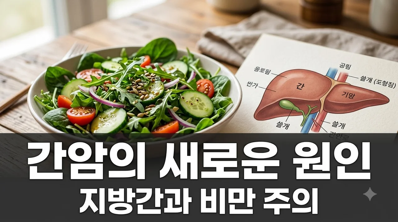[리얼후기] 간암 원인 급변! 지방간·비만족 필독, 2026 최신 예방법 및 생존율 분석