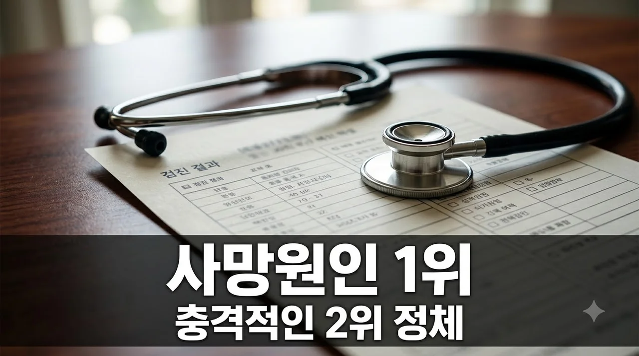 [데이터] 한국인 사망원인 1위 암과 2위의 정체: 예방을 위한 핵심 분석