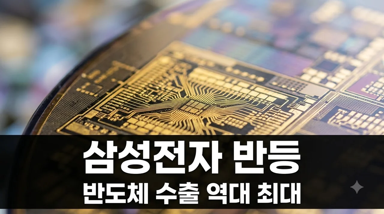 삼성전자 주가 4% 급등! 외국인 순매수 1위와 반도체 수출 역대 최대의 의미