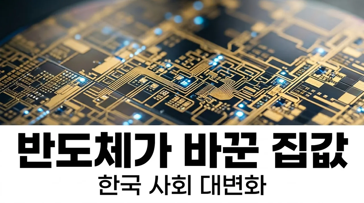 AI 반도체 영향, 동탄 집값 22억 돌파와 한국 사회의 거대한 재편